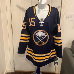 NWT JACK EICHEL BUFFALO SABRES JERSEY L